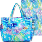 Beach Pool Bags Tote for Women Ladies Large Gym Tote Carry on Bag with Wet Compartment for Weekender Travel Waterproof