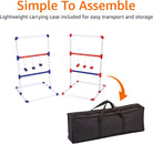 Amazon Basics Ladder Toss Indoor/Outdoor Game Set with Travel Carrying Case