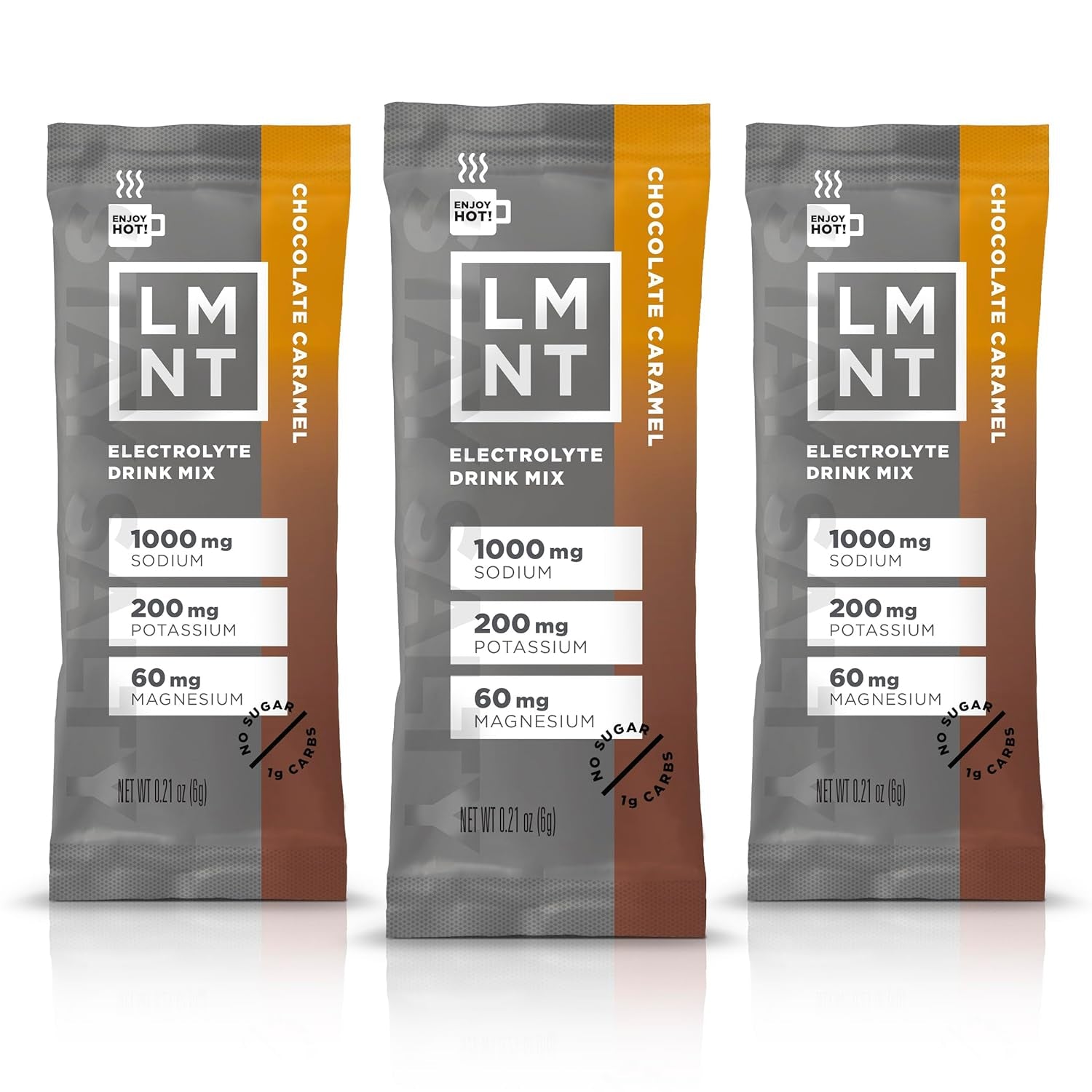 LMNT Hot Chocolate & Coffee Mixer - Medley (Mint,Chai,And Raspberry) Salt Electrolytes | Hydration Powder Packets No Sugar or Artificial Ingredients Keto Paleo Friendly 30 Sticks