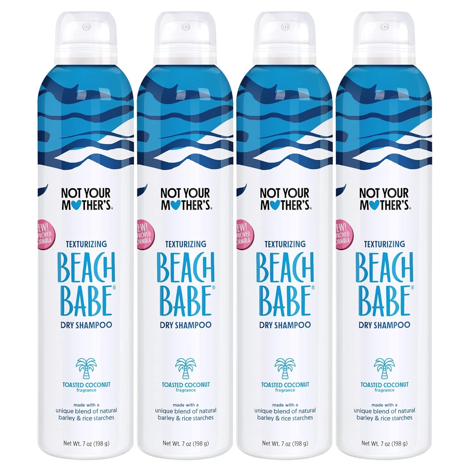 Beach Babe Dry Shampoo (3-Pack) - 7 Oz Dry Shampoo - Instantly Absorbs Oil While Creating Effortless Sea-Tossed Texture