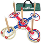 Elite Sportz Ring Toss Game | Indoor/Outdoor Fun for Kids and Adults, Easy Setup with Compact Carry