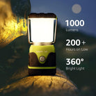 LE Dimmable Camping Lantern: 1000 Lumen, 4 Modes, Water-Resistant & Long Battery Life