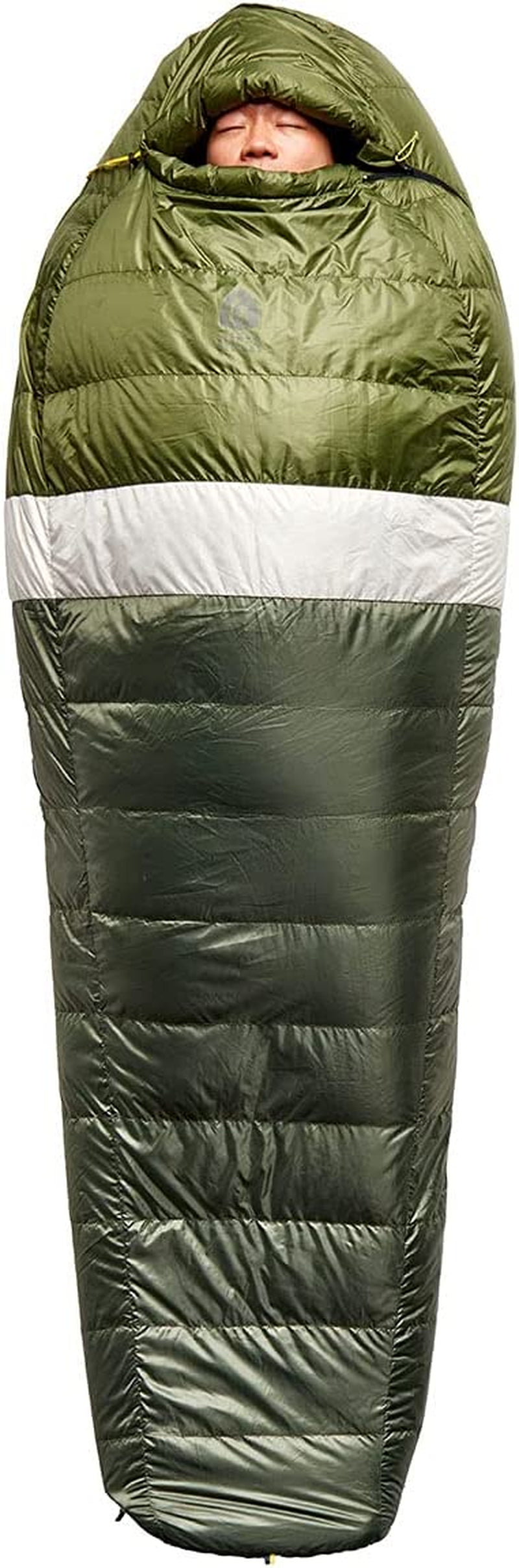 Sierra Designs Get down 20 Degree Sleeping Bags - 550 Fill Power Dridown (PFC Free), Mummy Style Camping & Backpacking Sleeping Bags for Men & Women, Stuff Sack Included