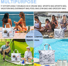 Beach Pool Bags Tote for Women Ladies Large Gym Tote Carry on Bag with Wet Compartment for Weekender Travel Waterproof