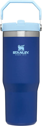 STANLEY Iceflow Stainless Steel Tumbler | Vacuum Insulated, Leak-Resistant, Reusable Cup with Straw