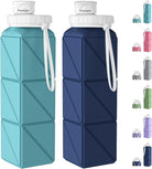 Hydration Duo: Innovative Water Bottles with Splash-Proof Lids