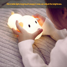 Led Cute Dog Night Light, Dimmable Nursery Puppy Kawaii Lamps, Super Squishy Silicone USB Rechargeable Touch Control Night Lamp for Kids Adults, Used for Camping Party Room Decor (Dog)