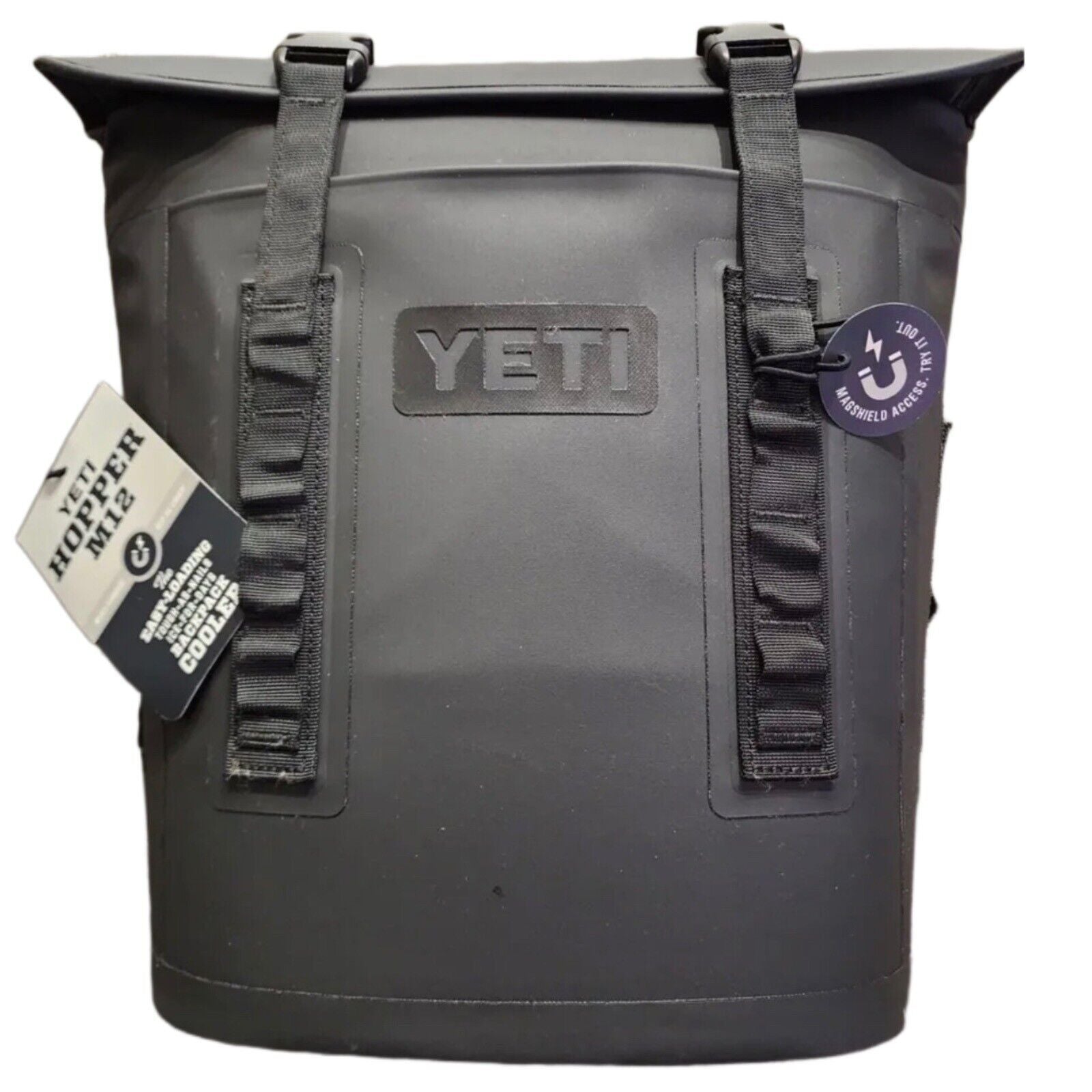 New YETI Hopper M12 Soft Backpack Cooler Black Pre Dawn RARE Model HOPPBPM12