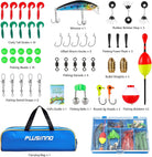 PLUSINNO Kids Fishing Pole with Spincast Reel Telescopic Fishing Rod Combo Full Kits for Boys, Girls, and Adults