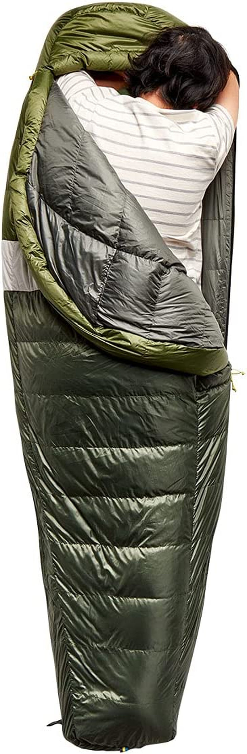 Sierra Designs Get down 20 Degree Sleeping Bags - 550 Fill Power Dridown (PFC Free), Mummy Style Camping & Backpacking Sleeping Bags for Men & Women, Stuff Sack Included