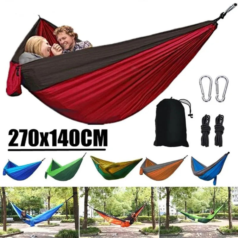 Single-Person Portable Camping Hammock