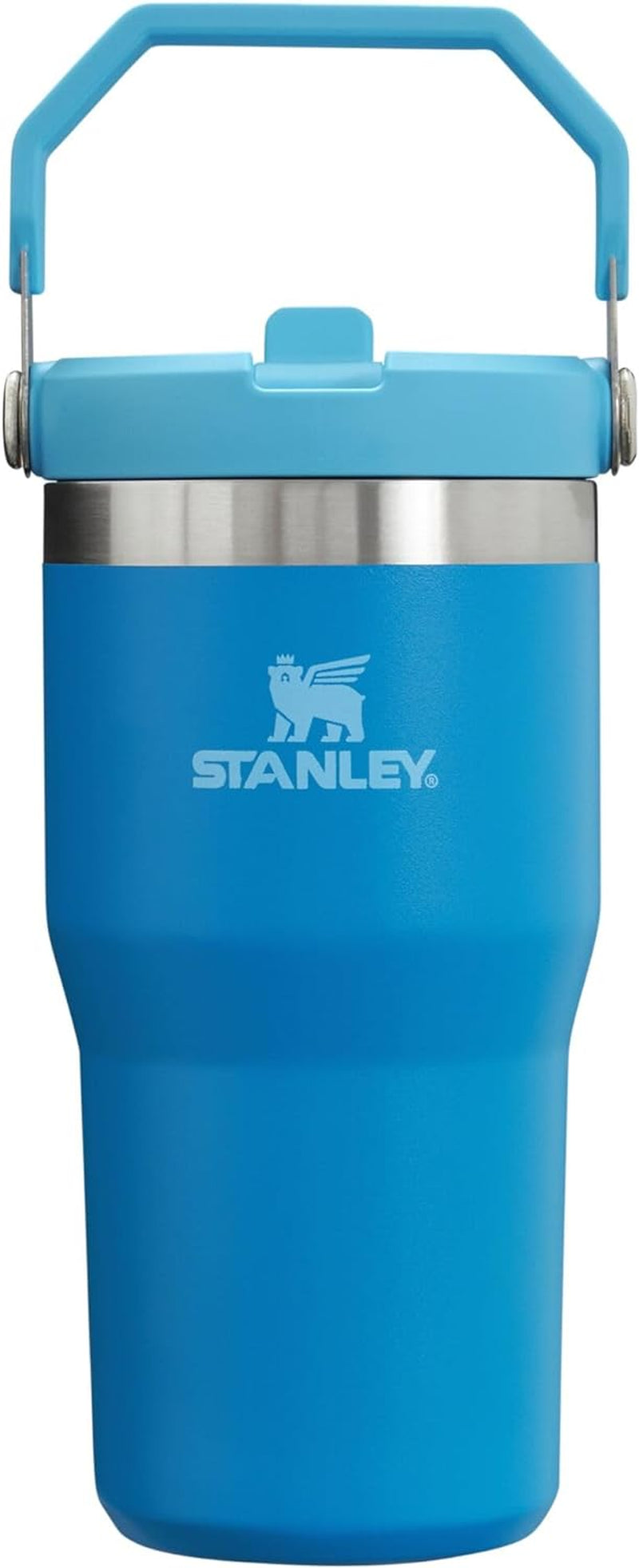 STANLEY Iceflow Stainless Steel Tumbler | Vacuum Insulated, Leak-Resistant, Reusable Cup with Straw