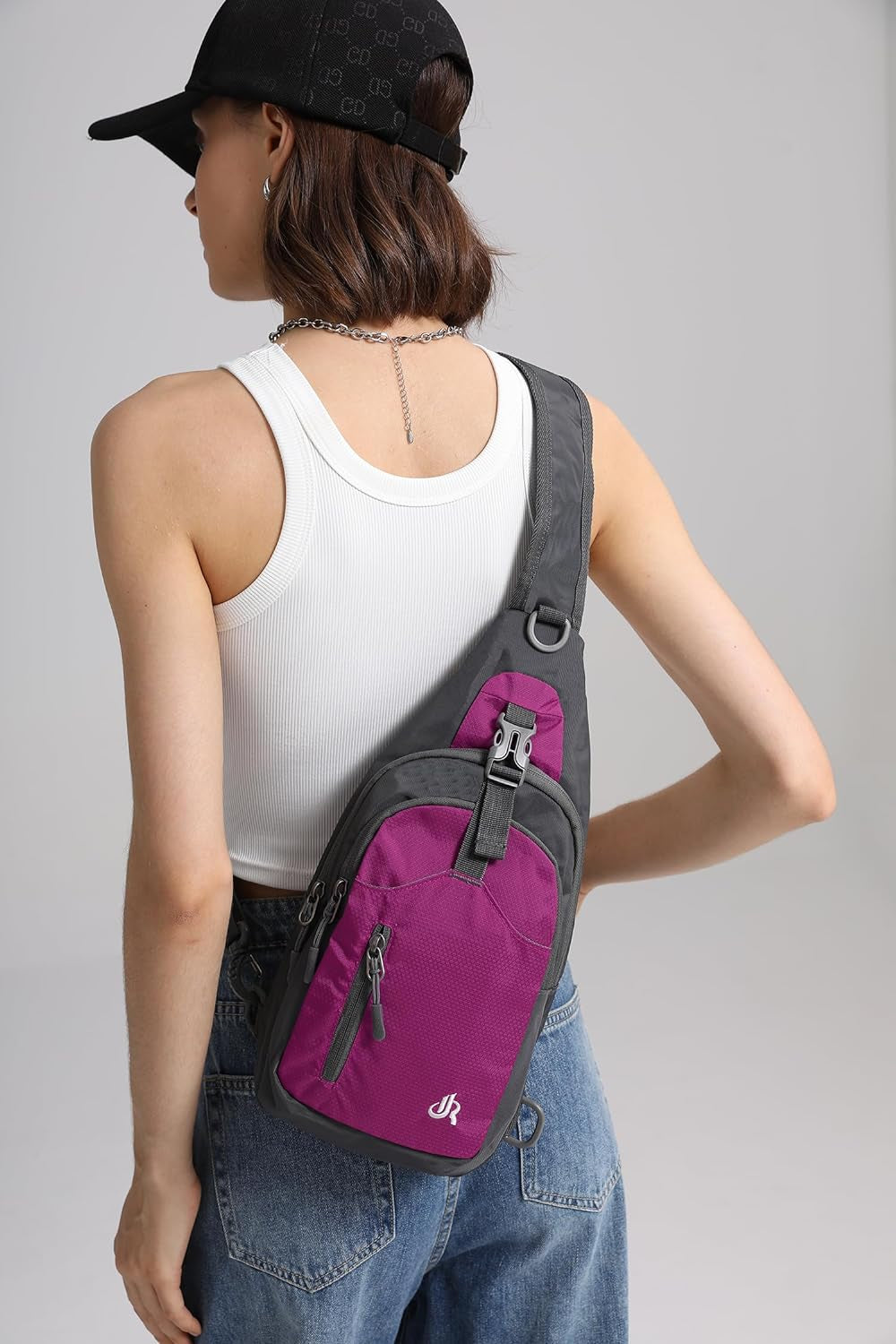 14 Colors Lightweight Sling Backpack Sling Bag Travel Hiking Small Backpack for Women Men Gifts