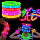 Glowing Pop Tubes – Light-Up Fidget Toys for Kids & Parties