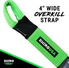 Recovery Tow Strap (4" X 30') Lab Tested 40,320Lb Break Strength, Premium Draw String Bag Included, Triple Reinforced Loop Straps to Ensure Peace of Mind - Emergency off Road Towing Rope