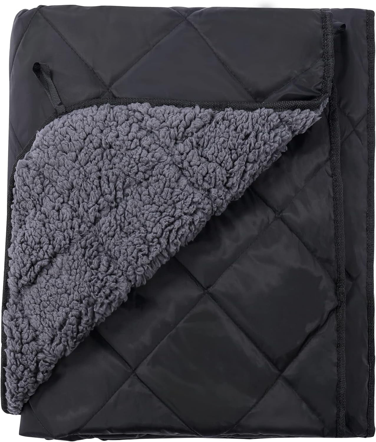 REDCAMP Sherpa Superhero Blanket: Ultimate Cold Weather and Wind Protection for Campfire Comfort and Stadium Relaxation