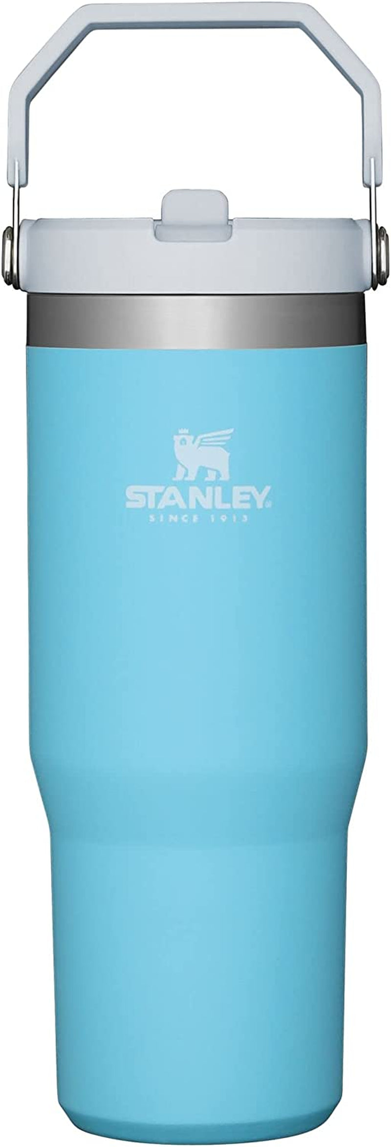 STANLEY Iceflow Stainless Steel Tumbler | Vacuum Insulated, Leak-Resistant, Reusable Cup with Straw