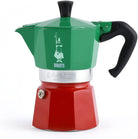 Bialetti - Moka Espress: Iconic Stovetop Espresso Maker, Makes Real Italian Coffee, Moka Pot 6 Cups (6 Oz), Aluminium, Silver