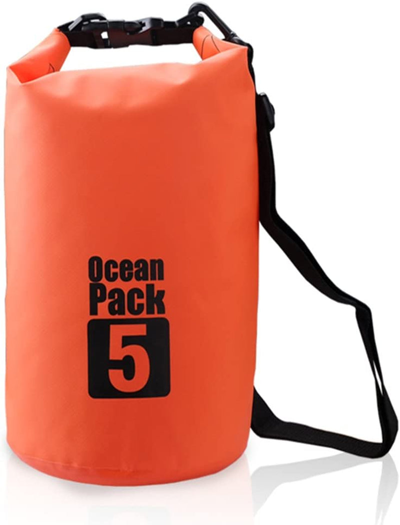 Dry Sack/Floating Waterproof Bag 2L/5L/10L/20L/30L for Boating, Kayaking, Hiking, Snowboarding, Camping, Rafting, Fishing and Backpacking