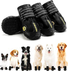 Waterproof Dog Boots – Anti-Slip Paw Protectors for Summer Heat & Winter Snow