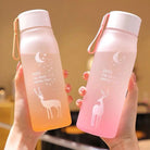 560Ml Water Bottle Leak Proof for Girl Biking Travel Portable Water Bottles Plastic Creative Animal Drinking Cup