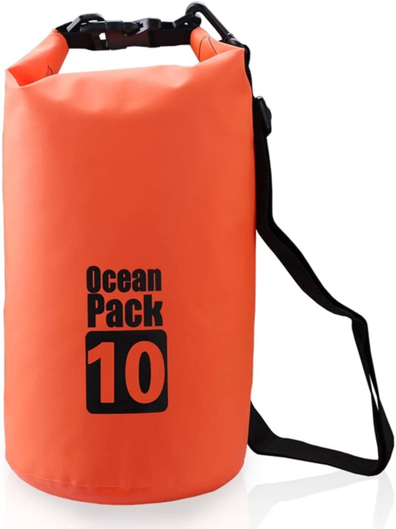 Dry Sack/Floating Waterproof Bag 2L/5L/10L/20L/30L for Boating, Kayaking, Hiking, Snowboarding, Camping, Rafting, Fishing and Backpacking