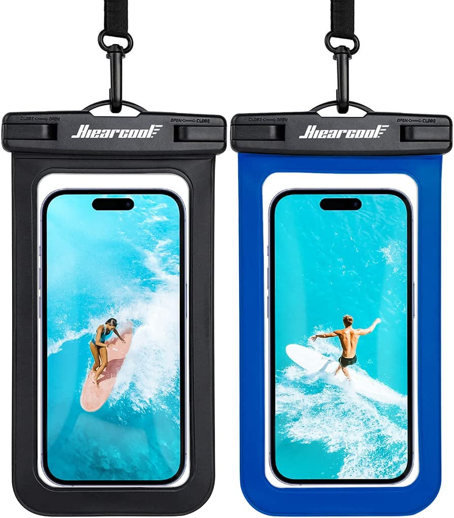 Splash-Proof Smartphone Protector: Safeguard Your iPhone 15-12 for Underwater Adventures – 2-Pack for Captivating Selfies