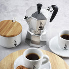 Bialetti - Moka Espress: Iconic Stovetop Espresso Maker, Makes Real Italian Coffee, Moka Pot 6 Cups (6 Oz), Aluminium, Silver