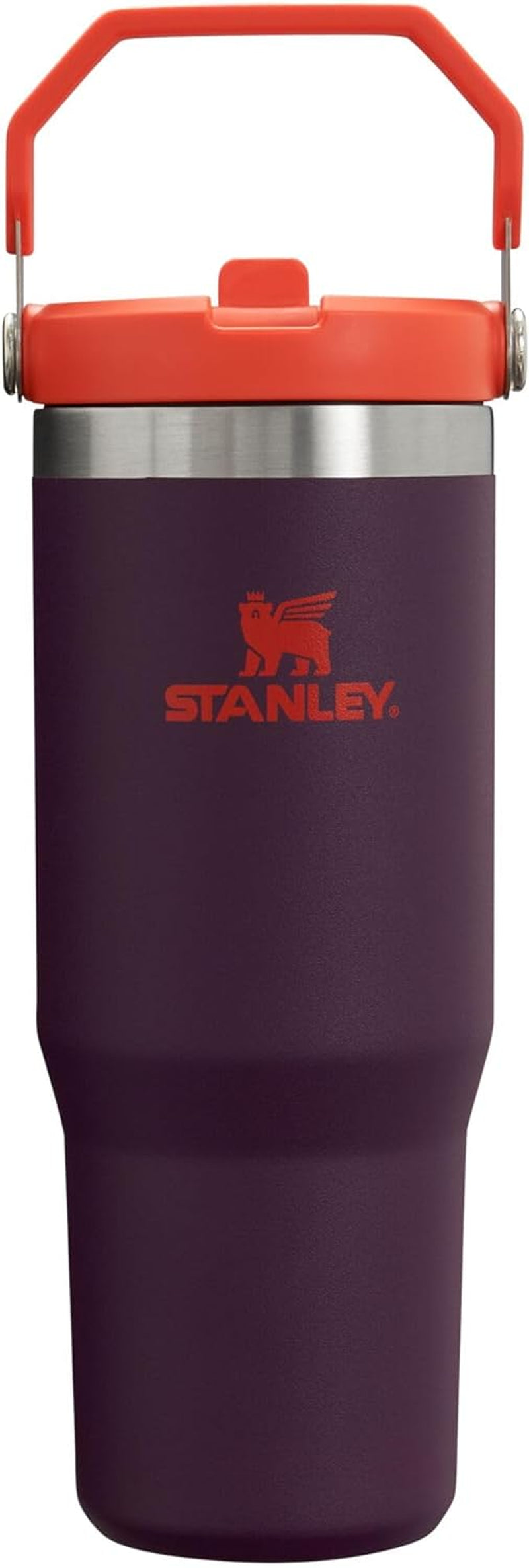 STANLEY Iceflow Stainless Steel Tumbler | Vacuum Insulated, Leak-Resistant, Reusable Cup with Straw