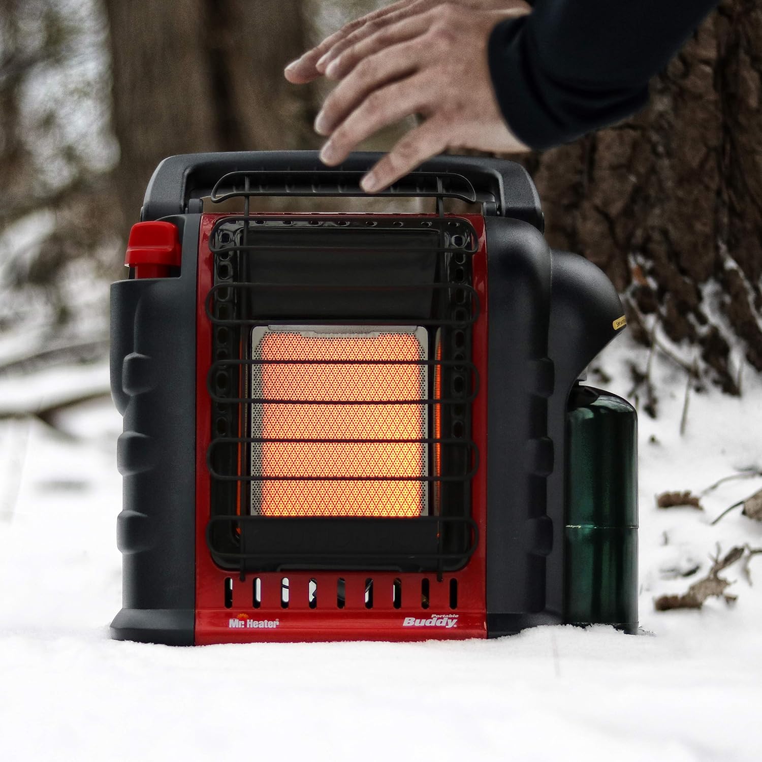 Mr. Toasty Warm-Up: The Buddy Heater That Turns Cold Rooms into Cozy Campsites!