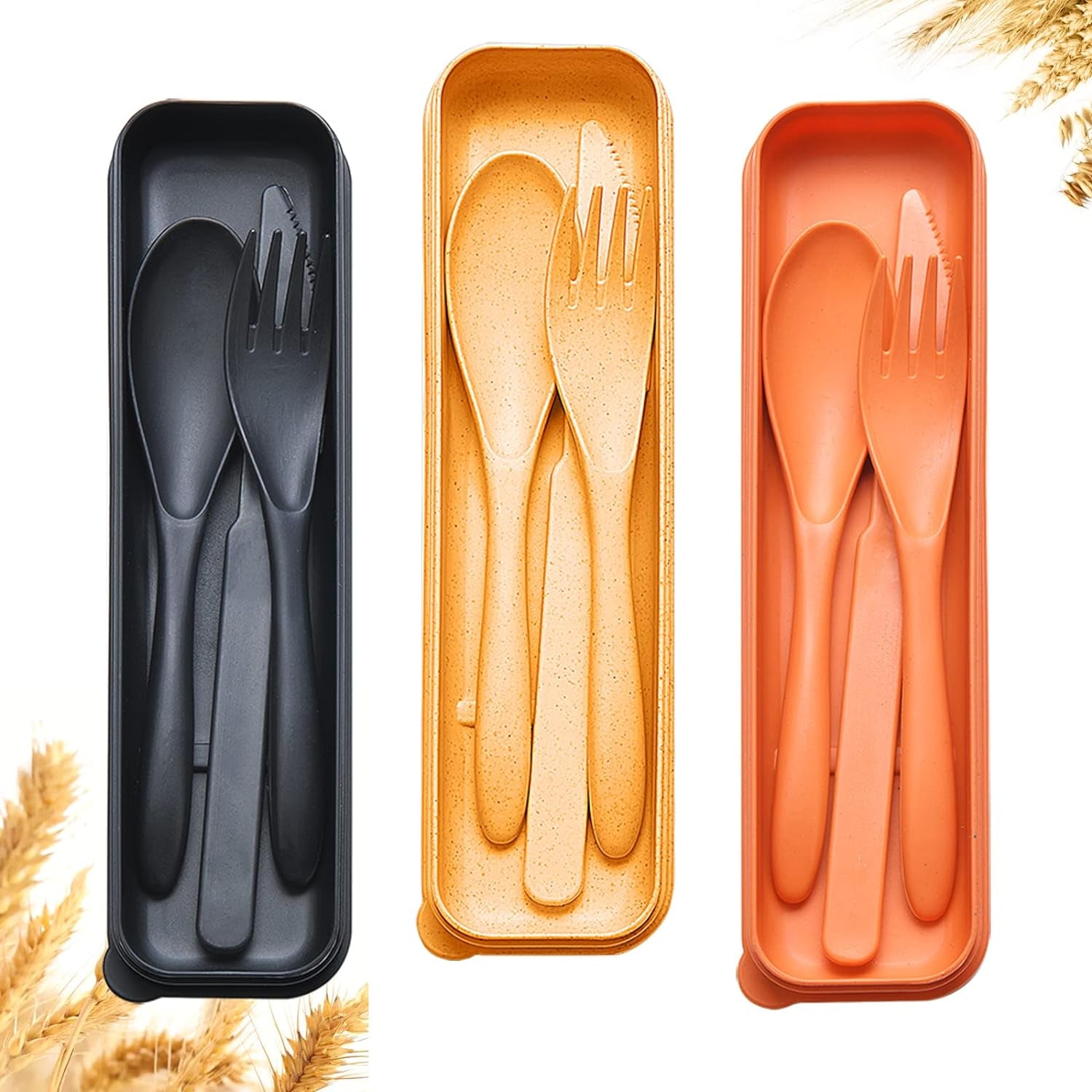 Eco-Friendly Portable Snack Stabbers: Elegant Travel Utensils for the Discerning Picnicker (Available in a Variety of Colors)