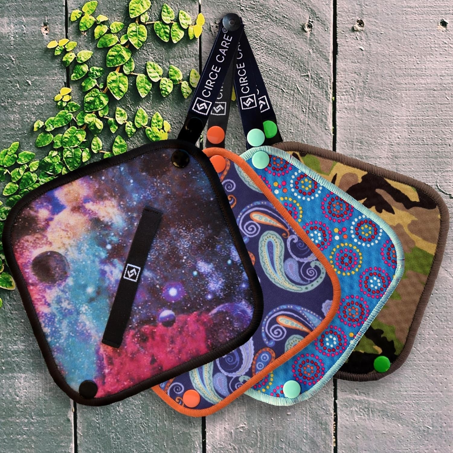 Galactic Pee-Pad: The Stylish Space Rag for Women Who Can't Hold It During Outdoor Adventures, Eco-Chic Wipes for When Nature Calls!