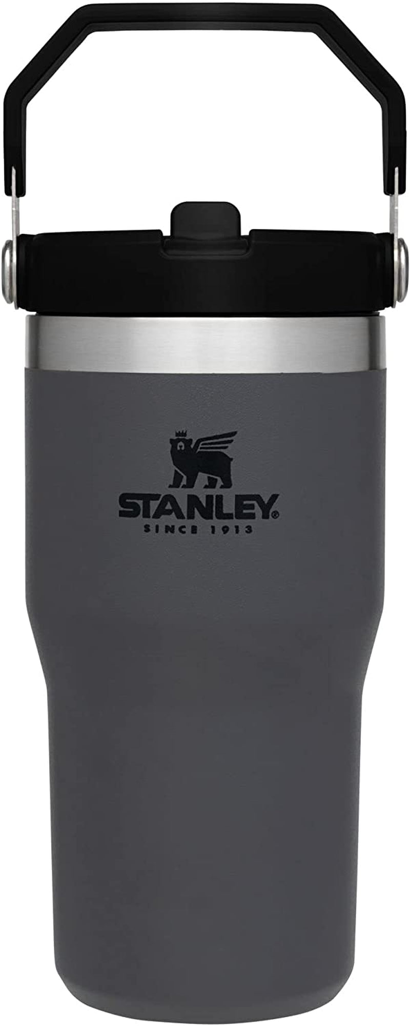 STANLEY Iceflow Stainless Steel Tumbler | Vacuum Insulated, Leak-Resistant, Reusable Cup with Straw