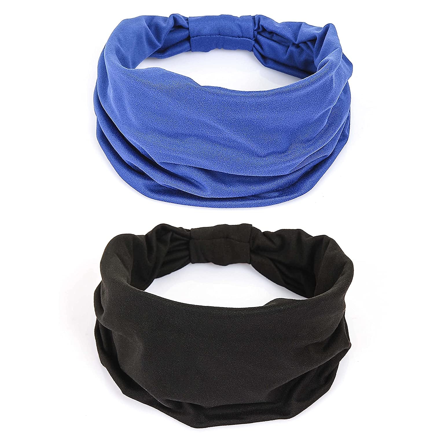 6-Pack of Ultra-Stretch Headbands: Maintain Hair Control While Achieving Your Fitness Goals (Includes Bonus Hair Ties for Added Convenience)