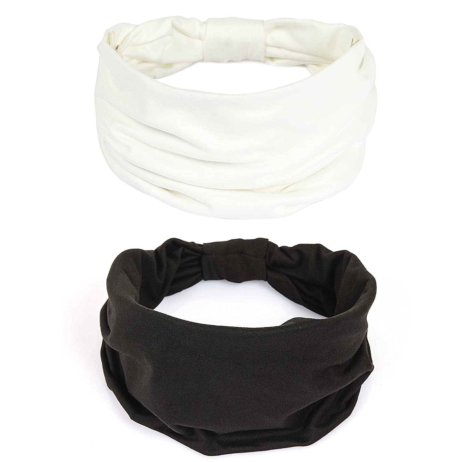 6-Pack of Ultra-Stretch Headbands: Maintain Hair Control While Achieving Your Fitness Goals (Includes Bonus Hair Ties for Added Convenience)