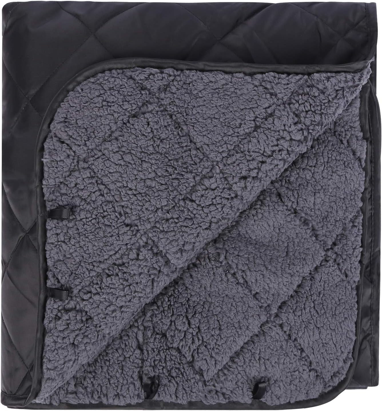 REDCAMP Sherpa Superhero Blanket: Ultimate Cold Weather and Wind Protection for Campfire Comfort and Stadium Relaxation