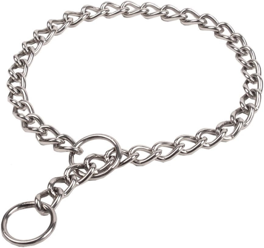 Chain Dog Training Choke Collar, 22 In, 3 Mm