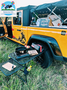 Tailgate Table, Car Desk, Tailgate Table, Car Camping, Camping Table, Overlanding Gear, Vehicle Table, Adjustable Height & Length, Lightweight