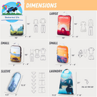 Compression Packing Cubes for Travel - Luggage and Backpack Organizer Packaging Cubes for Clothes