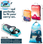 Compression Packing Cubes for Travel - Luggage and Backpack Organizer Packaging Cubes for Clothes