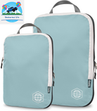 Compression Packing Cubes for Travel - Luggage and Backpack Organizer Packaging Cubes for Clothes
