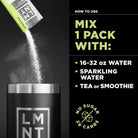 LMNT Zero Sugar Electrolyte Drink Mix - Zesty Citrus Flavor | 30-Count Pack for Enhanced Hydration and Performance