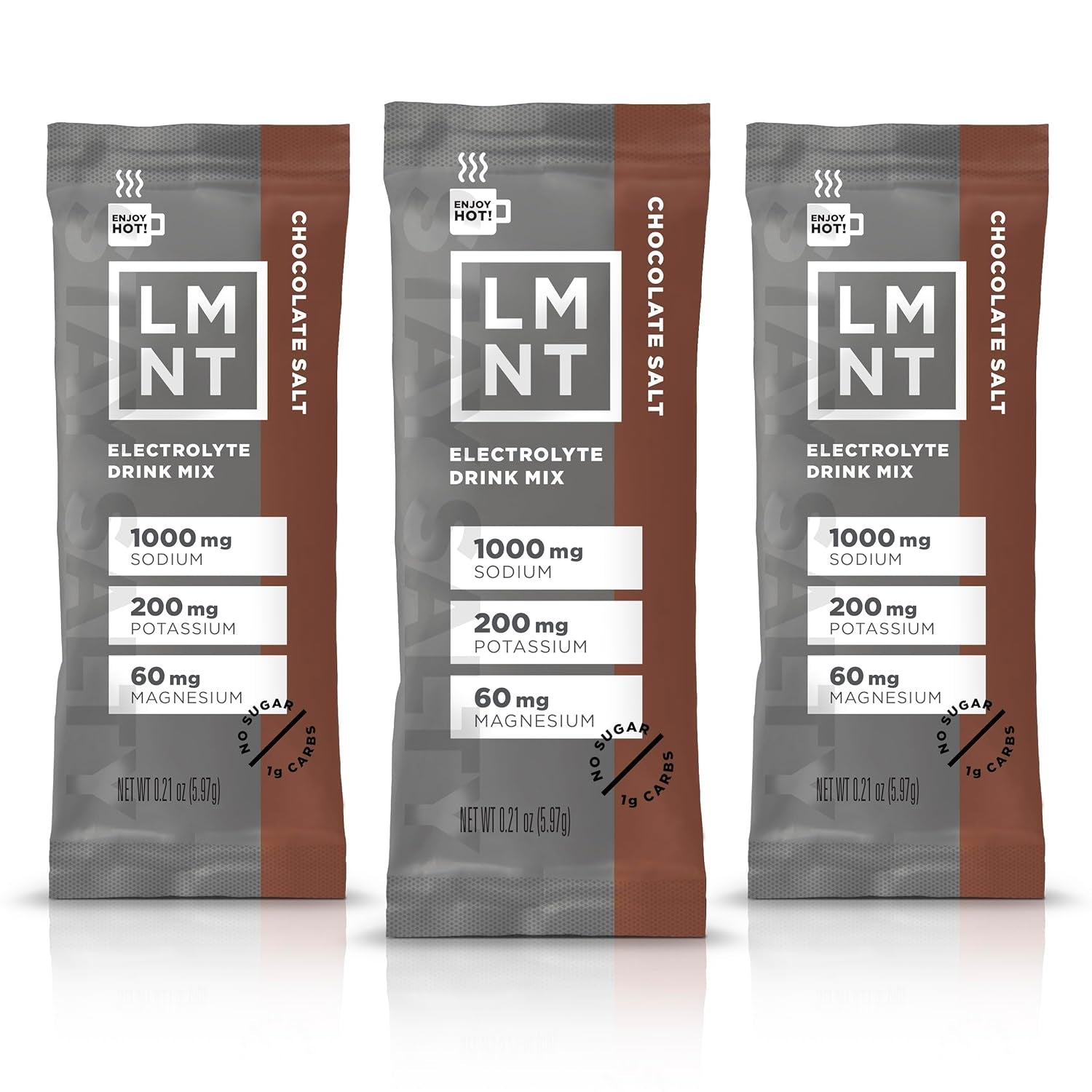 LMNT Hot Chocolate & Coffee Mixer - Medley (Mint,Chai,And Raspberry) Salt Electrolytes | Hydration Powder Packets No Sugar or Artificial Ingredients Keto Paleo Friendly 30 Sticks