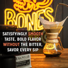 Bones Coffee Company NEW Flavors! Favorite Flavors Sample Pack | 4 Oz Pack of 5 Assorted Ground Coffee Beans | Low Acid Medium Roast Gourmet Coffee Beverages (Ground)