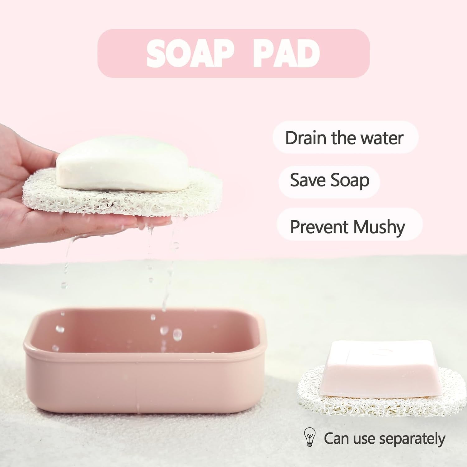 Premium Leak-Resistant Silicone Travel Soap Case for Shampoo Bars - The Ideal Travel Accessory