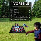 Flarts Lawn Darts Outdoor Games for Family Our Lawn Games for Kids - Quality Backyard Games for Adults and Kids - Our Inflatable Dart Games Are Safe Indoor Outdoor Games for Kids