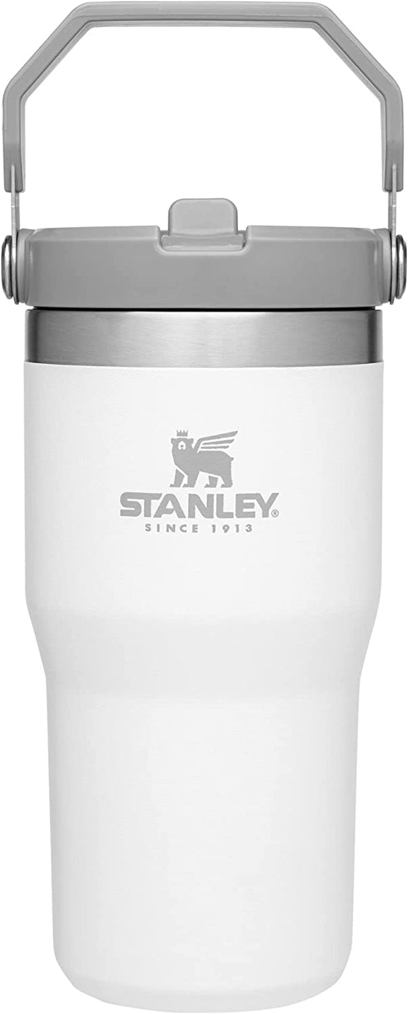 STANLEY Iceflow Stainless Steel Tumbler | Vacuum Insulated, Leak-Resistant, Reusable Cup with Straw