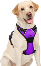BARKBAY No Pull Dog Harness Front Clip Heavy Duty Reflective Easy Control Handle