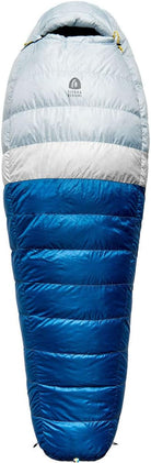 Sierra Designs Get down 20 Degree Sleeping Bags - 550 Fill Power Dridown (PFC Free), Mummy Style Camping & Backpacking Sleeping Bags for Men & Women, Stuff Sack Included