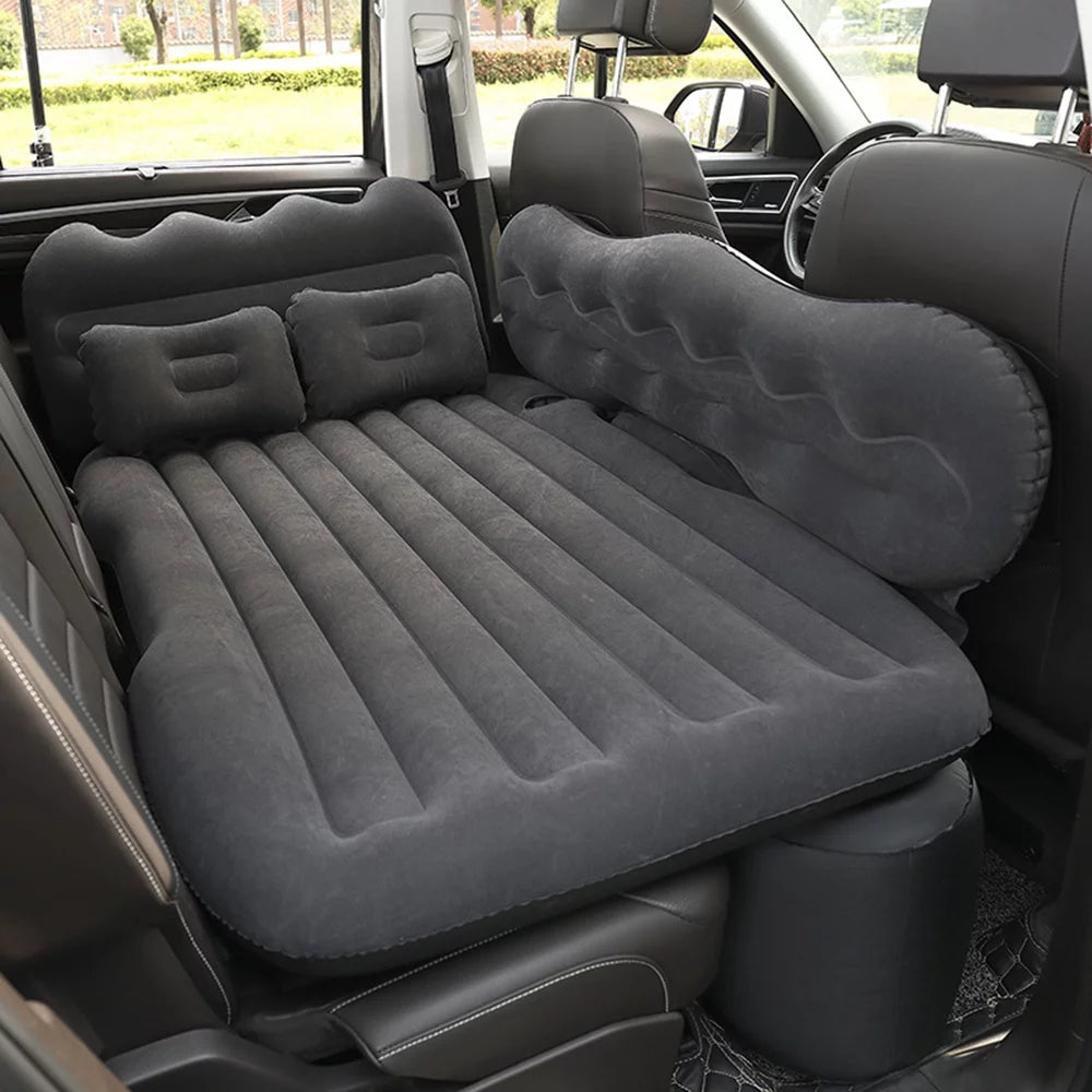 Mattress Car Inflatable Travel Bed Home Outdoor Camping Mat Rear Flocking plus Air Mattress for SUV